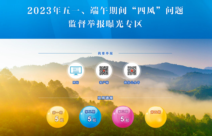 五一、端午期间"四风"问题监督举报曝光专区第3期通报5起典型案例